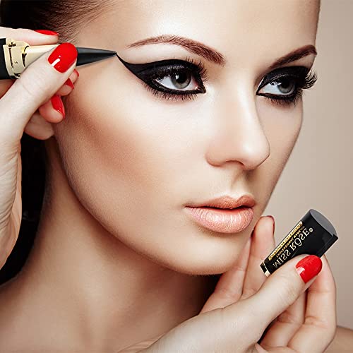 Black Gel Eyeliner Pen for Precise Application, Long-Lasting Formula, 0.5g Capacity - Image 3