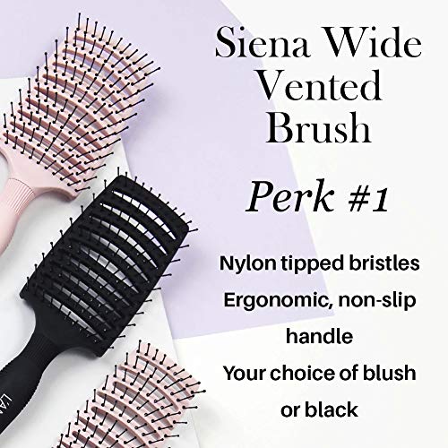 Black hair brush for African American hair. - Image 2