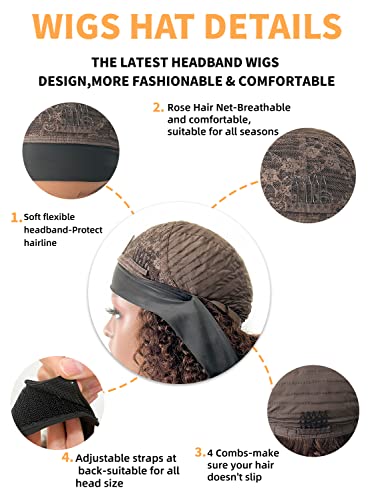 Natural Black Human Hair Half Wig for Effortless Style and Comfortable Wear - Image 3