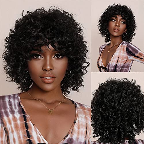 13x4 Lace Front Human Hair Wig for Women, 150% Density, Natural Black