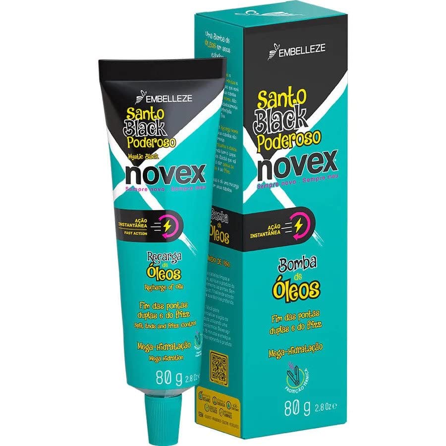 Nourishing Black Leave-In Conditioner for All Hair Types 8 oz Moisturizing Formula