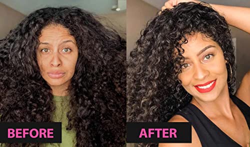 Nourishing Black Leave-In Conditioner for All Hair Types 8 oz Moisturizing Formula - Image 5
