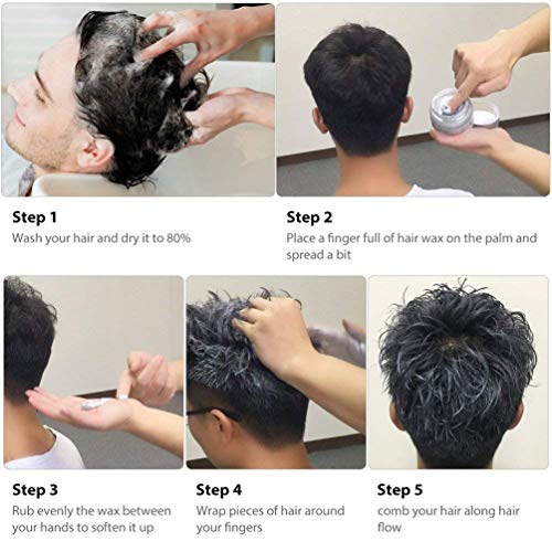Black-Owned Hair Wax for All Hair Types, 4 oz Capacity, Multiple Colors - Image 3