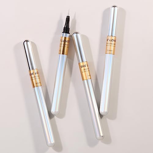 Black Top Eyeliner with Brown Bottom for Smooth Application and Long-Lasting Wear - Image 9