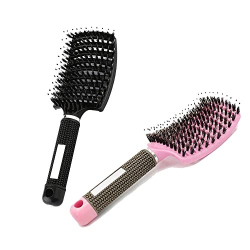 Blacktend Professional Hair Styling Brush for Easy Styling and Smooth Finishing, 9-Inch