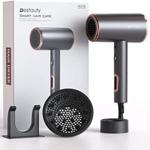 Compact Bladeless Hair Dryer for Safe, Efficient, and Gentle Styling