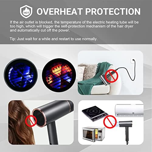 Compact Bladeless Hair Dryer for Safe, Efficient, and Gentle Styling - Image 6