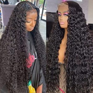 Blended human hair wig for natural-looking style.