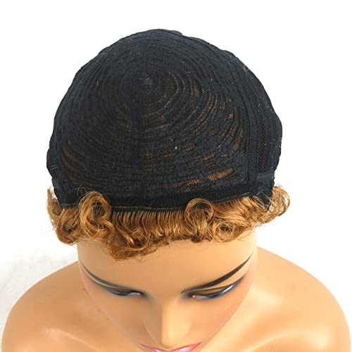 Blonde Afro Wig ? Human Hair - Image 5