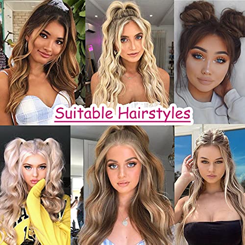 100% Remy Blonde Clip-In Human Hair Bangs for Easy Style Change, 14 Inch - Image 6