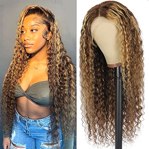 20 Inch Blonde Curly 100% Remy Human Hair Extensions Natural Look - Image 2