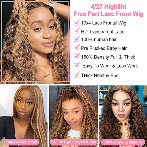 20 Inch Blonde Curly 100% Remy Human Hair Extensions Natural Look - Image 5