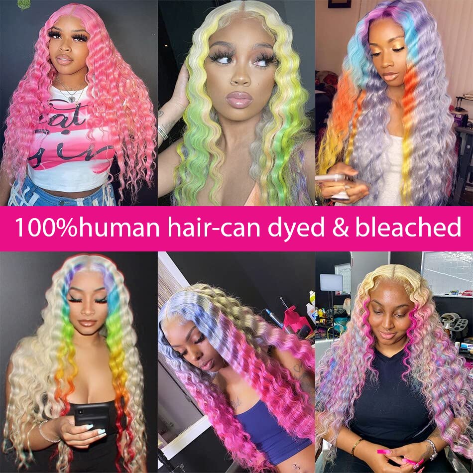 Blonde Curly 13x4 Lace Front Wig 100% Human Hair Comfortable Fit - Image 8