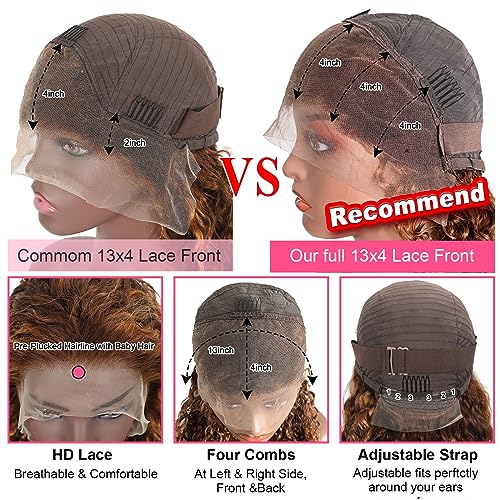 Blonde Curly Human Hair Wig - Image 2