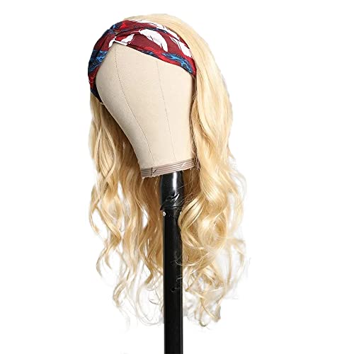 Blonde Headband Human Hair Wig - Image 3