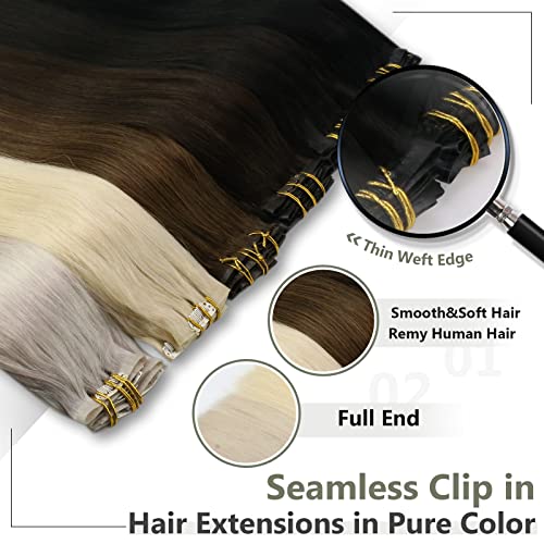 Blonde Human Hair Clip-In Extension - Image 6