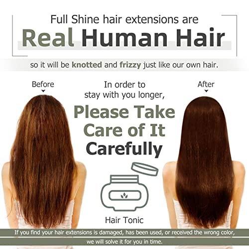 Blonde Human Hair Clip-In Extension - Image 7