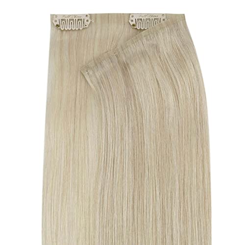 Blonde Human Hair Clip-In Extension - Image 8