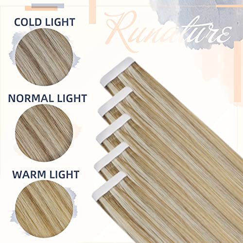 18 Inch Blonde Remy Human Hair Extensions 100% Natural Shade - Image 5