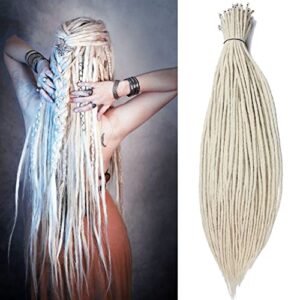 Blonde Human Hair Dread Extension ? Short Version