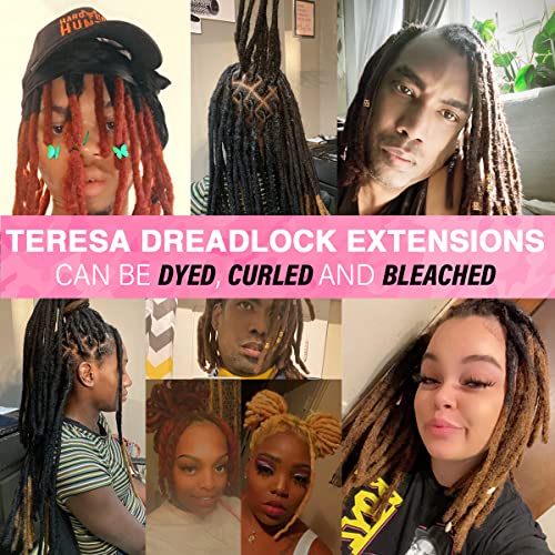 Blonde Human Hair Dreadlock Extensions - Image 7
