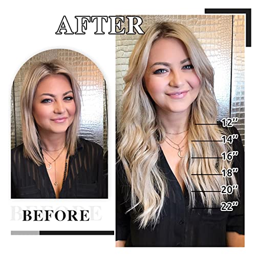 Blonde Human Hair Extension - Image 6