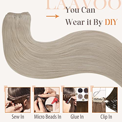 18 Inch Blonde Human Hair Extensions 100% Authentic High Quality - Image 4