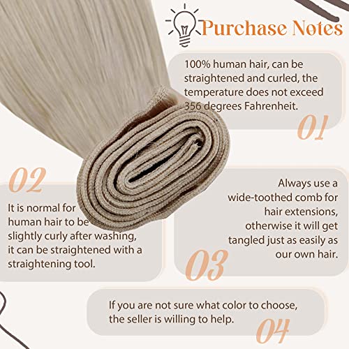 18 Inch Blonde Human Hair Extensions 100% Authentic High Quality - Image 6