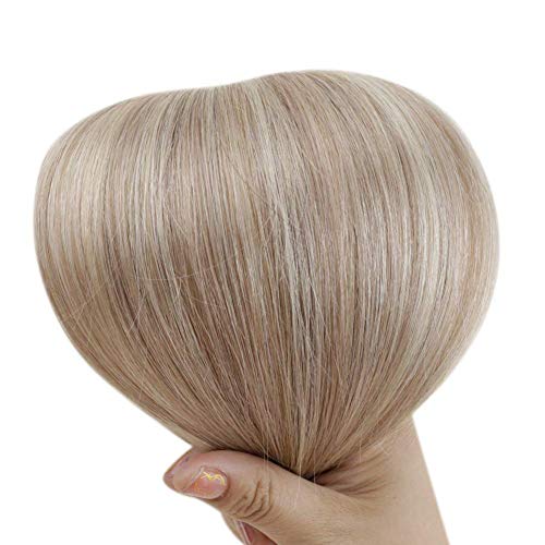 18 Inch Blonde Remy Human Hair Clip-In Extensions for a Natural Look - Image 9