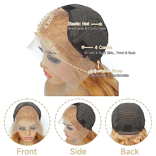 Blonde Human Hair Lace Front Wig - Image 6