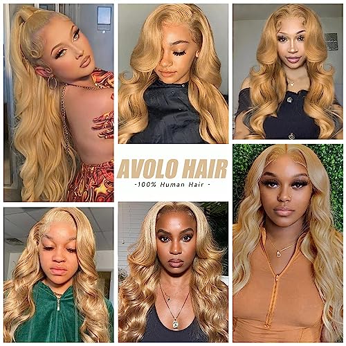 Blonde Human Hair Lace Front Wig - Image 3