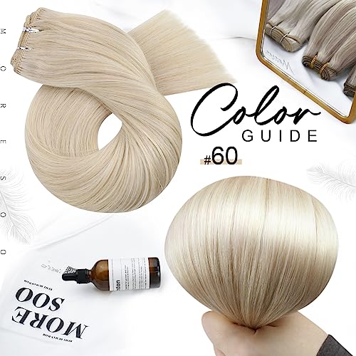 Blonde human hair weave. - Image 6