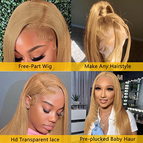 Blonde Lace Front Human Hair Wig - Image 6