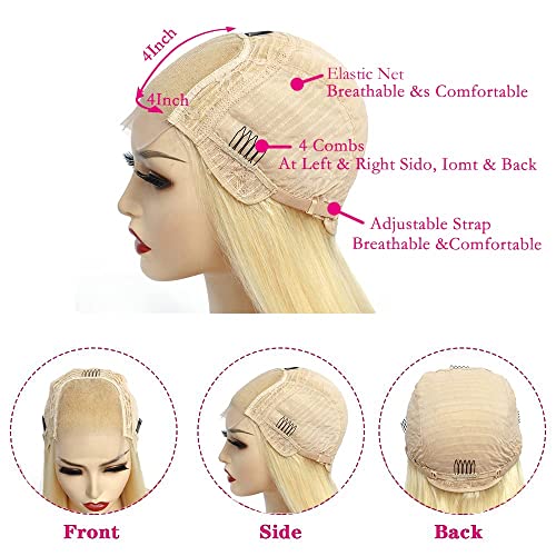 ?Blonde Remy Human Hair Wig ? Short Version? - Image 3