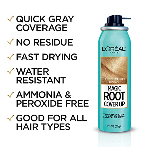 Blonde Temporary Hair Color Spray for Quick Easy Hair Transformation 4 oz - Image 3