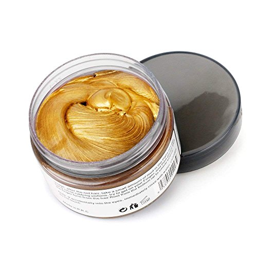 Blonde Temporary Hair Wax for Easy Styling and Color Change, 4 oz