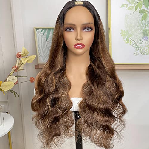 Blonde U Part Human Hair Wig for Natural Look and Easy Styling - Image 3