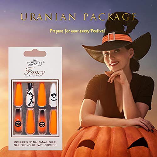 ?Blood Orange Acrylic Nails? - Image 7