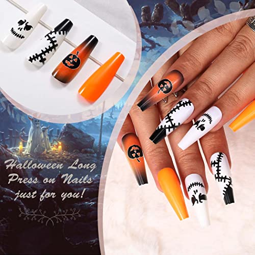 ?Blood Orange Acrylic Nails? - Image 2