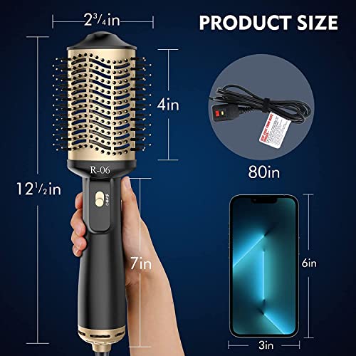 1.5 Inch Hot Air Brush for Effortless Blowouts and Salon Smooth Hair - Image 7