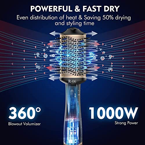 1.5 Inch Hot Air Brush for Effortless Blowouts and Salon Smooth Hair - Image 4