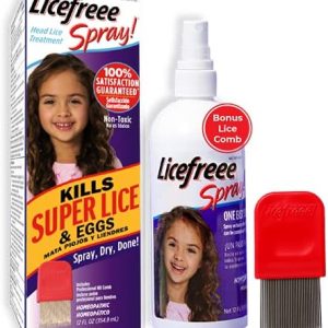 Lice Treatment Blow Dryer for All Hair Types, Gentle & Effective Removal