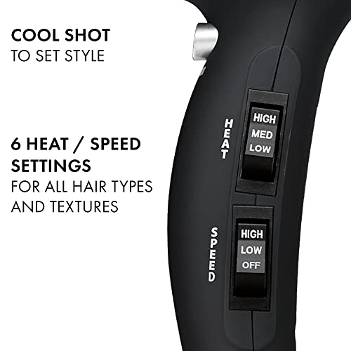 Blowout Beauty Hair Dryer 1875 Watts for Effortless Styling and Shine - Image 3