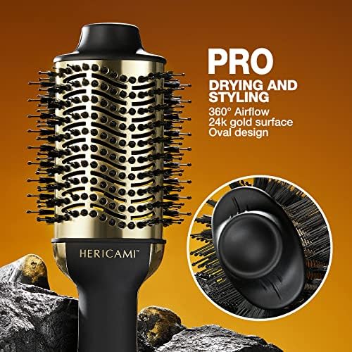 One-Step Blowout Brush Hair Dryer with 1.5-inch Barrel for Effortless Styling - Image 4