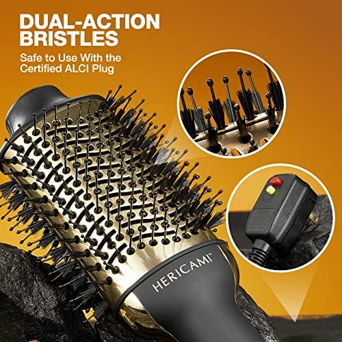 One-Step Blowout Brush Hair Dryer with 1.5-inch Barrel for Effortless Styling - Image 2