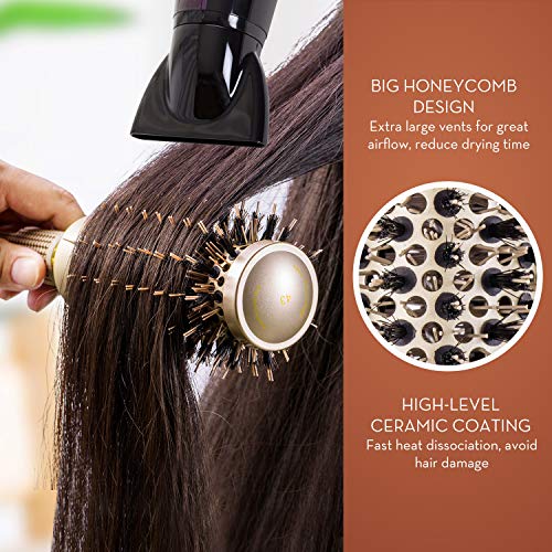 1.5-inch Bristle Capacity Blowout Hair Brush for Effortless Styling - Image 4