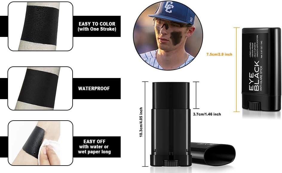 Blue and black eyeshadow for dramatic eye makeup. - Image 4
