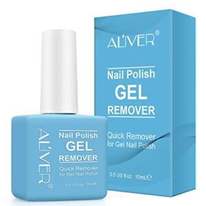 Blue Boy 8 oz Nail Polish Remover for Quick and Effective Nail Care