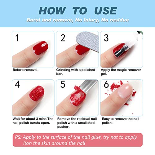 Blue Boy 8 oz Nail Polish Remover for Quick and Effective Nail Care - Image 2