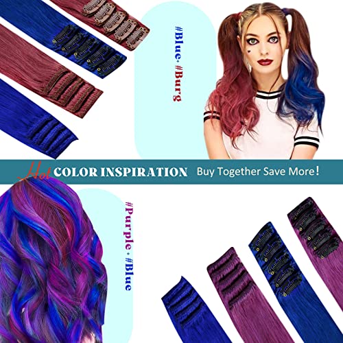 18 Inch Clip-In Human Hair Extensions for Added Volume and Length - Image 5